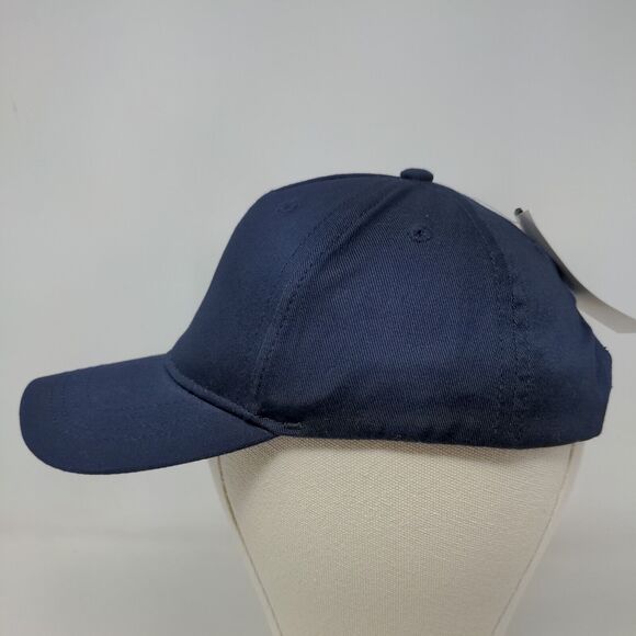 H&M Boy's Snapback Hat Blue Size 4T/6X Blank 100% Cotton W/Tags - Picture 3 of 8
